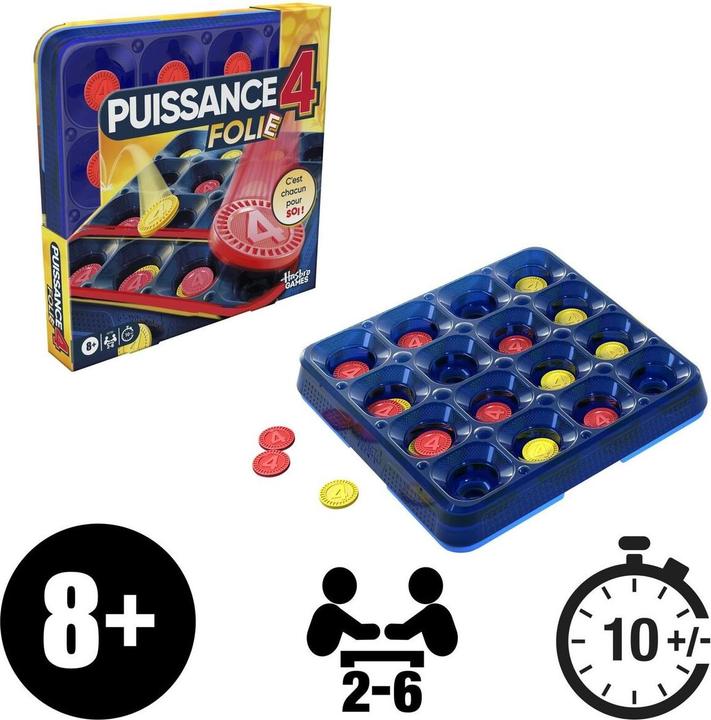Actual product image Hasbro Gaming Connect 4 Frenzy (French, 2 - 6 Players)