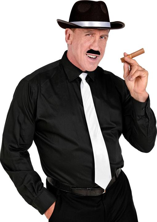 Actual product image Widmann DIE WILDEN 20er (Hut, Krawatte, Schnurrbart, Zigarre)