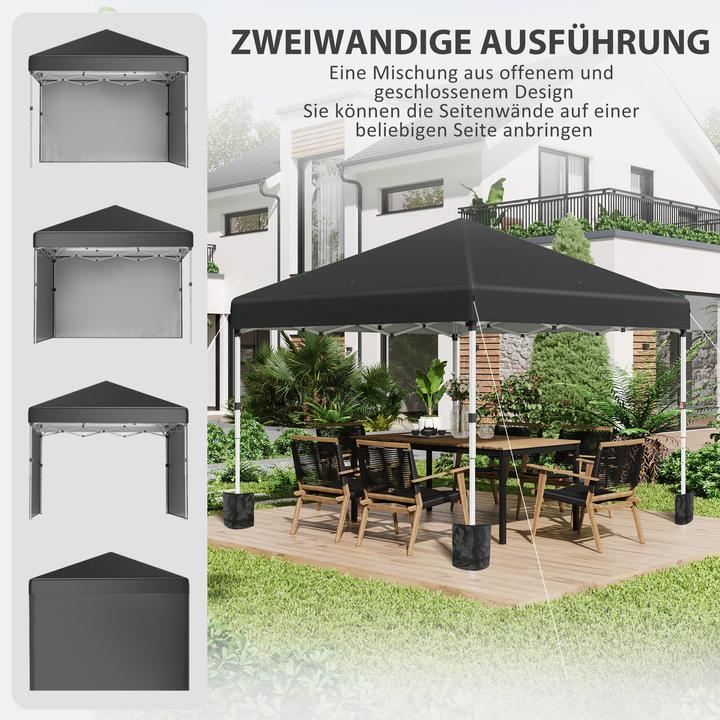 Immagine prodotto Outsunny Faltpavillon mit Zubehör (297 cm, 297 cm)