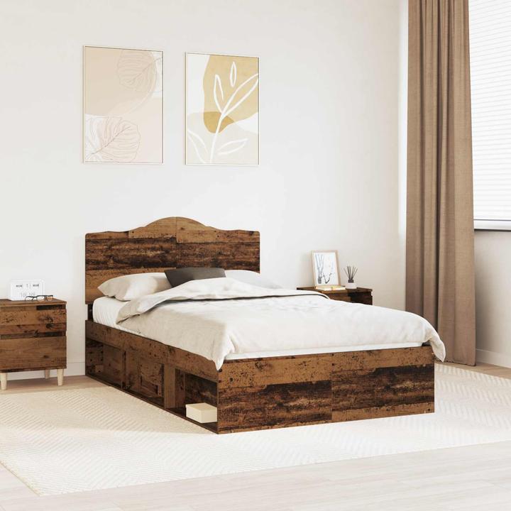 Image du produit vidaXL Moderner Bettrahmen (135 x 190 cm)
