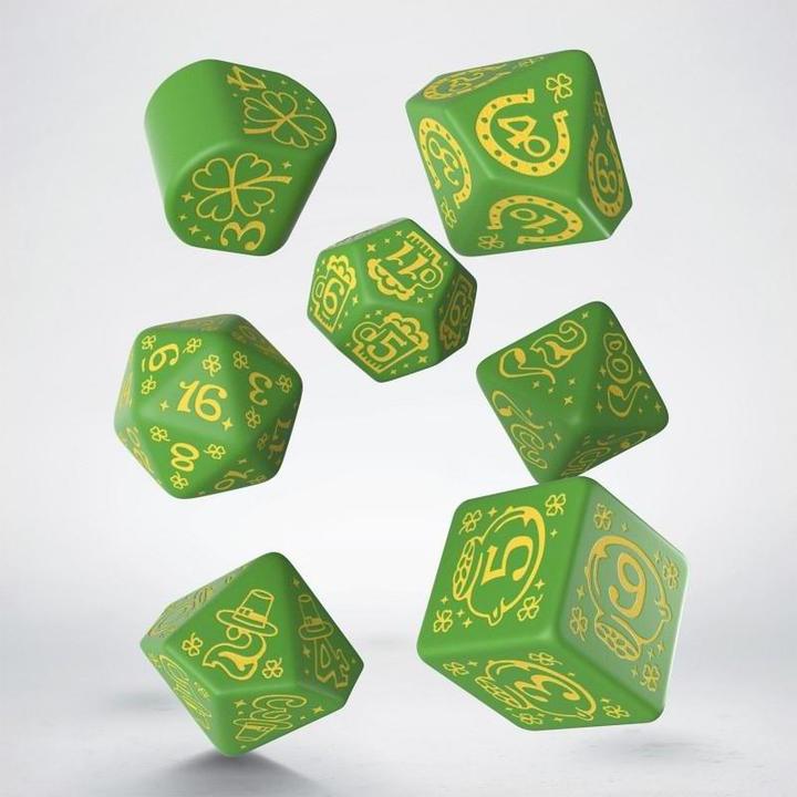 Produktbild Q Workshop RSTP2F - St. Patrick Modern Würfelset: Lucky Charm