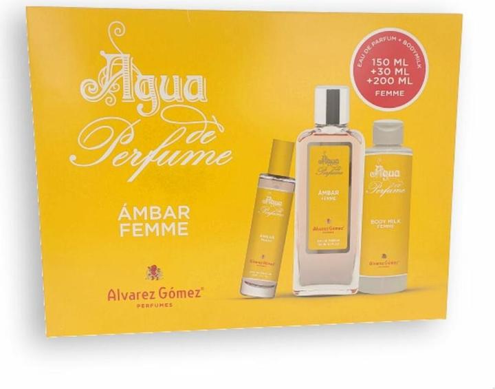 Actual product image Alvarez Gomez Ambar 150 EDP + BL200 + 30 EDP (Eau de parfum, 7.62 ml)
