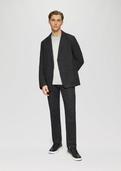 Actual product image S.Oliver Indoor-Blazer Strukturierter Baumwollblazer im Relaxed Fit (M)