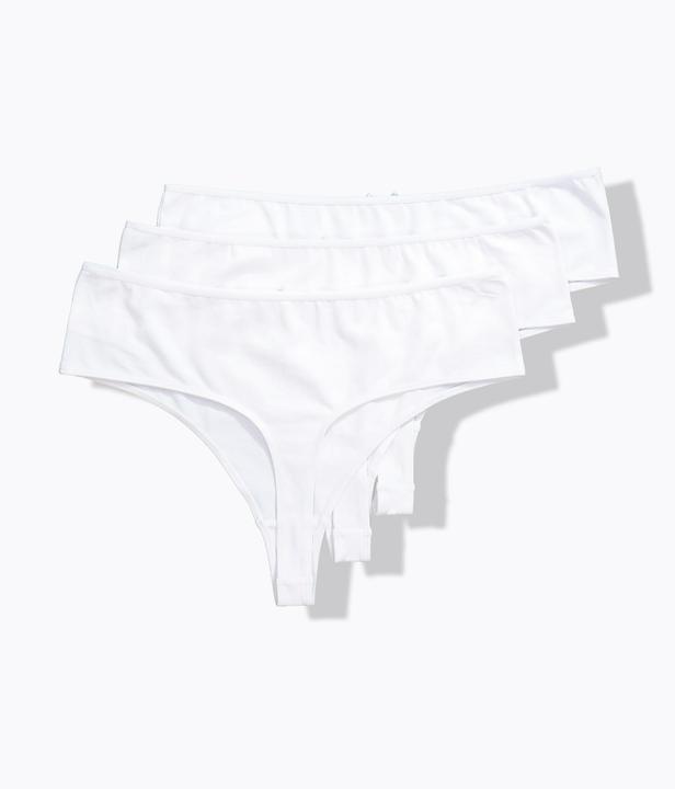 Produktbild Ulla Popken Strings, 3er-Pack, Basic (62)