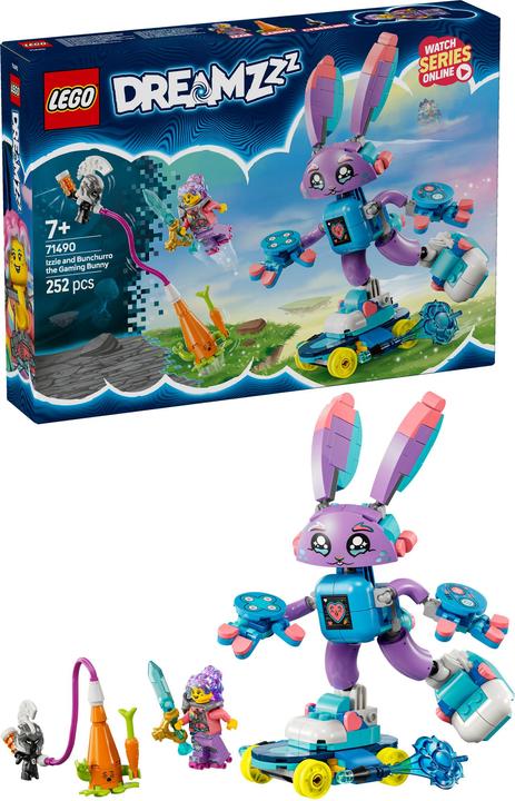 Image du produit LEGO Izzie und Bunchurro der Gaming-Hase (LEGO DREAMZzz)