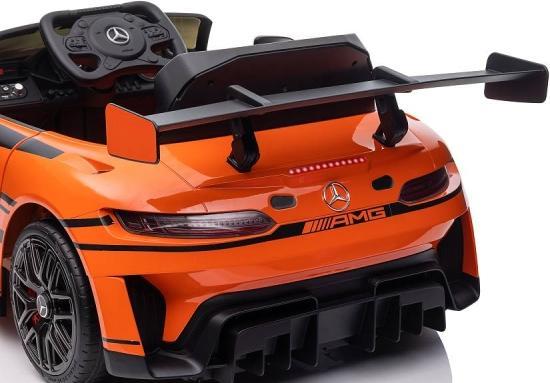 Actual product image Es-toys Elektro Kinderfahrzeug Mercedes-AMG GT3 Lizenziert mit Mp3, EVA, Ledersitz