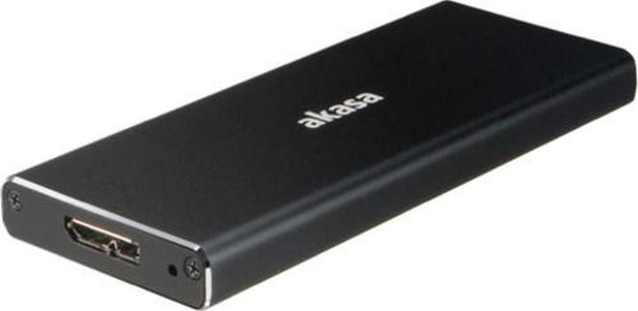 Produktbild Akasa AK-ENU3M2-BK SSD enclosure M.2" Schwarz Speicherlaufwerksgehäuse (M.2)