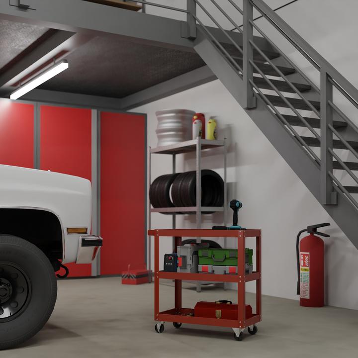 Produktbild Relaxdays Werkstattwagen (1 x)