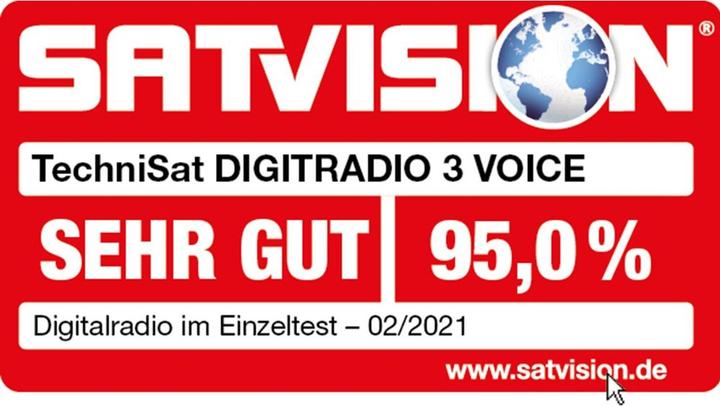Produktbild TechniSat DigitRadio 3 Voice (FM, DAB+)