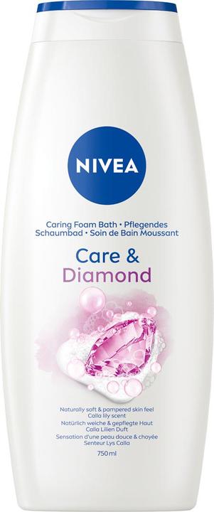 Actual product image NIVEA Care Diamond Care Bath Fl 750ml (498.67 ml, Bubble bath)