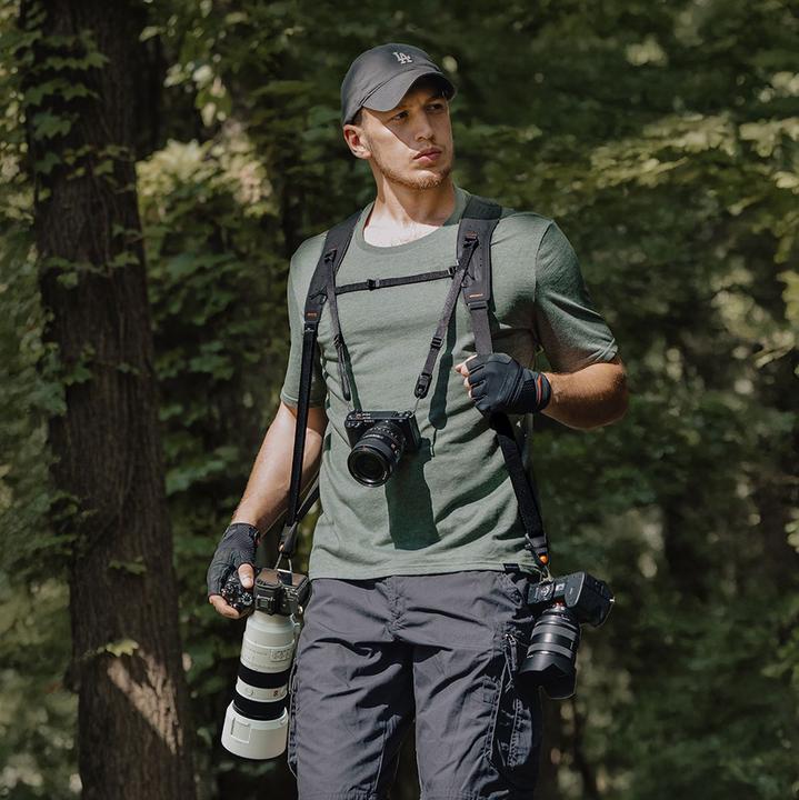 Actual product image Pgytech Camera Strap Master Midnight Black (Shoulder strap)