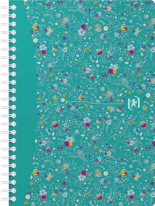 Image du produit Oxford Forme florale (A5, À rayures, Couverture rigide)