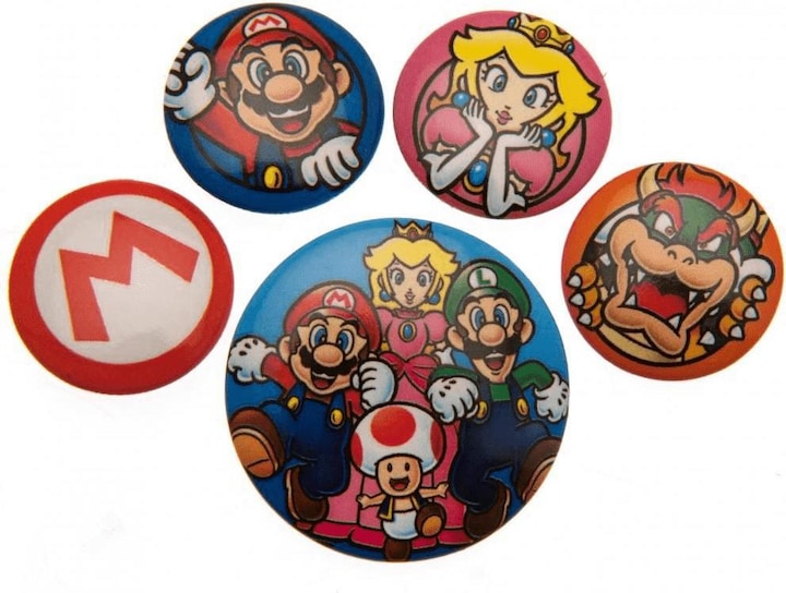 Actual product image Super Pin Set 5Pack Plastic