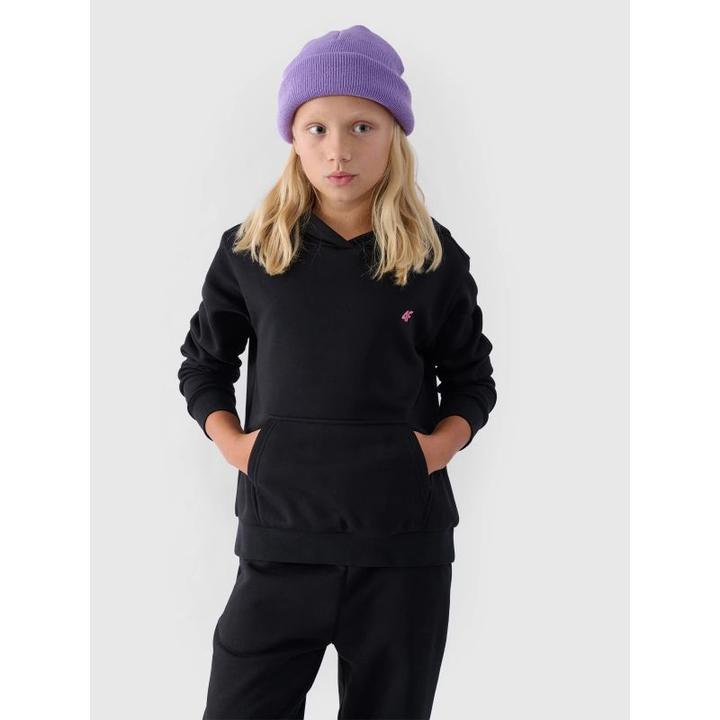 Produktbild 4F Mädchen-Sweatshirt mit Kapuze, offen, Junior (122)