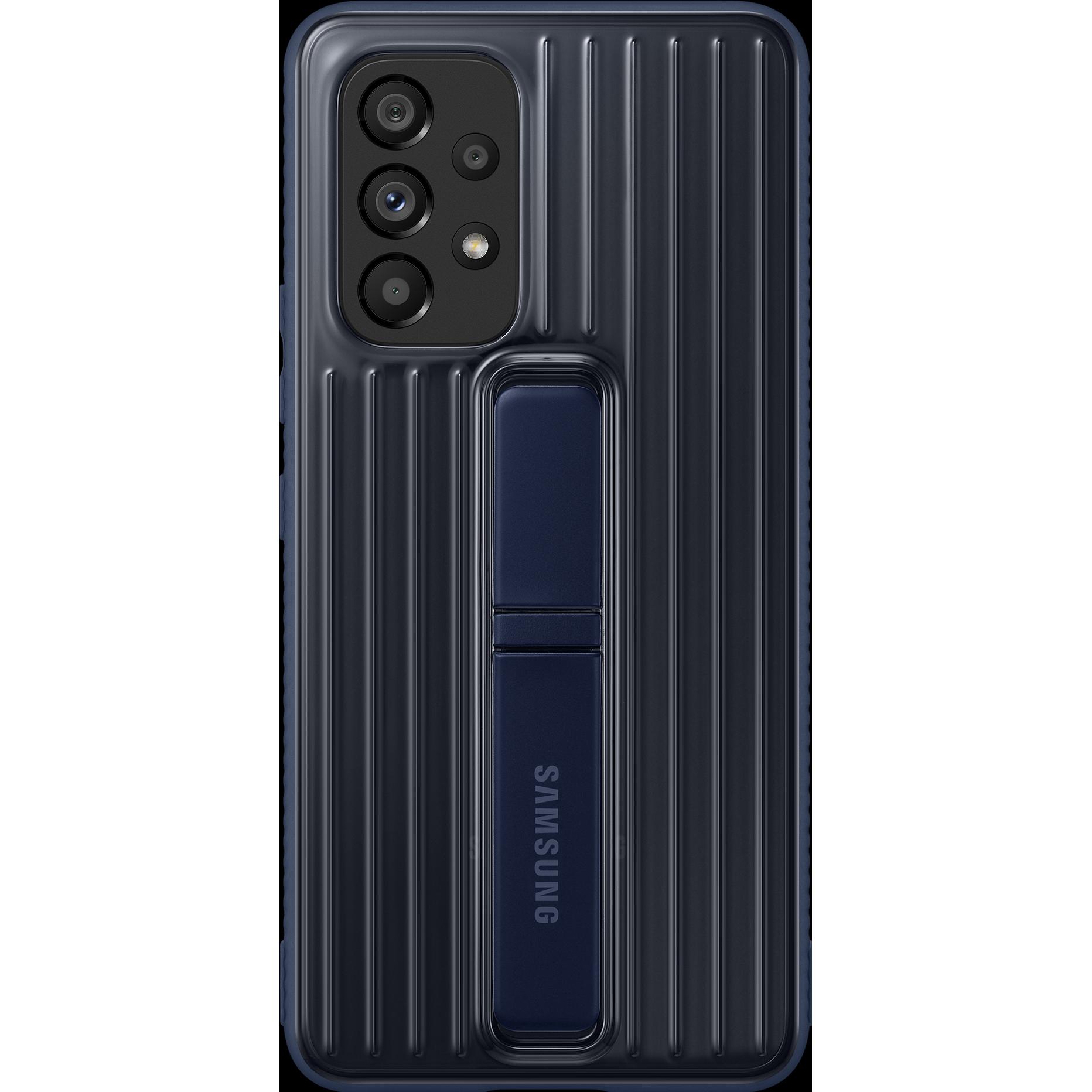 Samsung Protective Standing Cover (Samsung Galaxy A53 5G), Smartphone Hülle, Blau