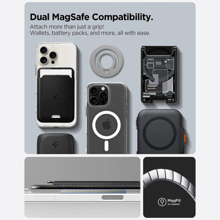 Actual product image Spigen O-Mag | Dual pop (MagFit) OM105 MagSafe Accessory
