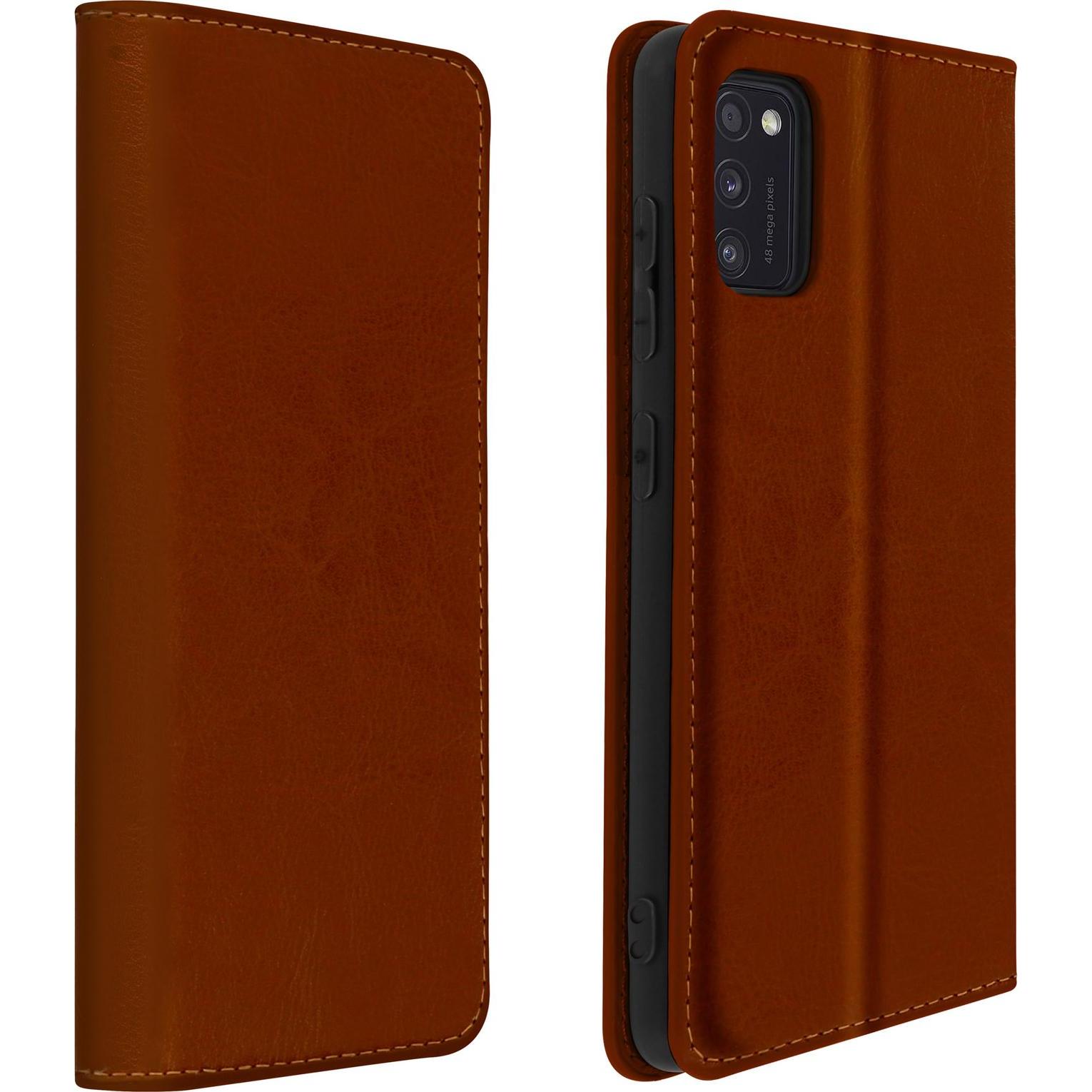 Avizar First Series (Samsung Galaxy A41), Smartphone Hülle, Braun