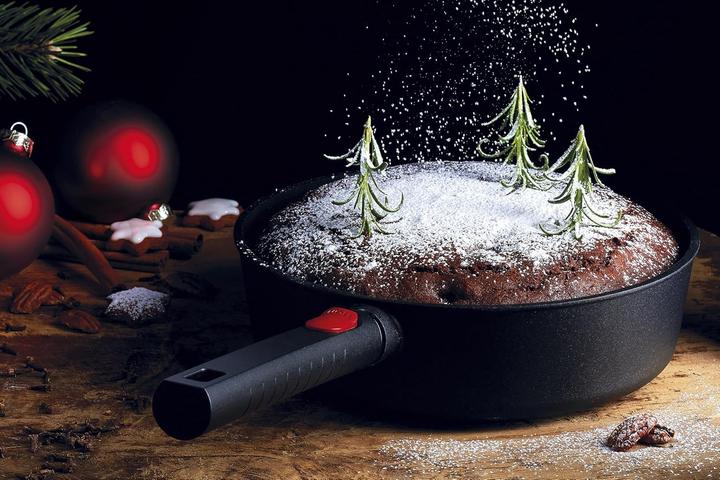 Actual product image Woll 1728LCI Logic induction, cast iron high-sided pan (Frying pan, Cast aluminium)