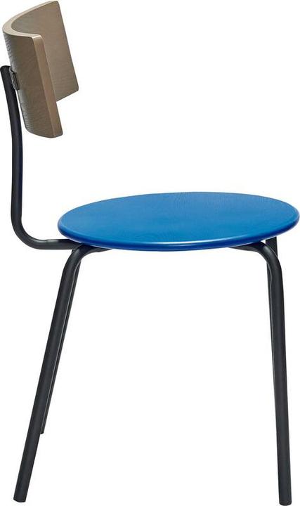 Image du produit Hübsch Koi Dining Chair Blue/Brown/Black