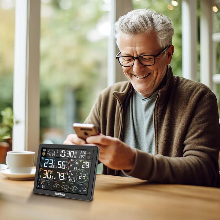 Produktbild Ty WIFI-Wetterstation + Luftverschmutzungsmessgerät