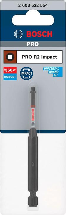 Produktbild Bosch Professional Zubehör PRO Robertson Impact Bit, R2, 90 mm