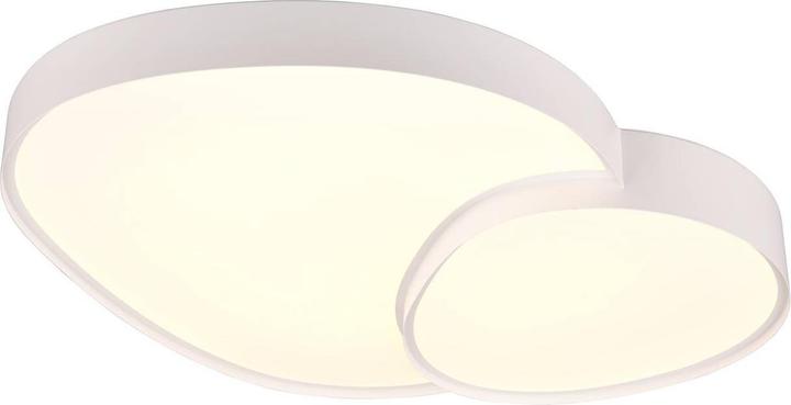 Produktbild Trio Rise LED Deckenleuchte 45W dimmbar Weiss Matt CCT einstellbare Lichtfarbe Nachtlicht (5300 lm)