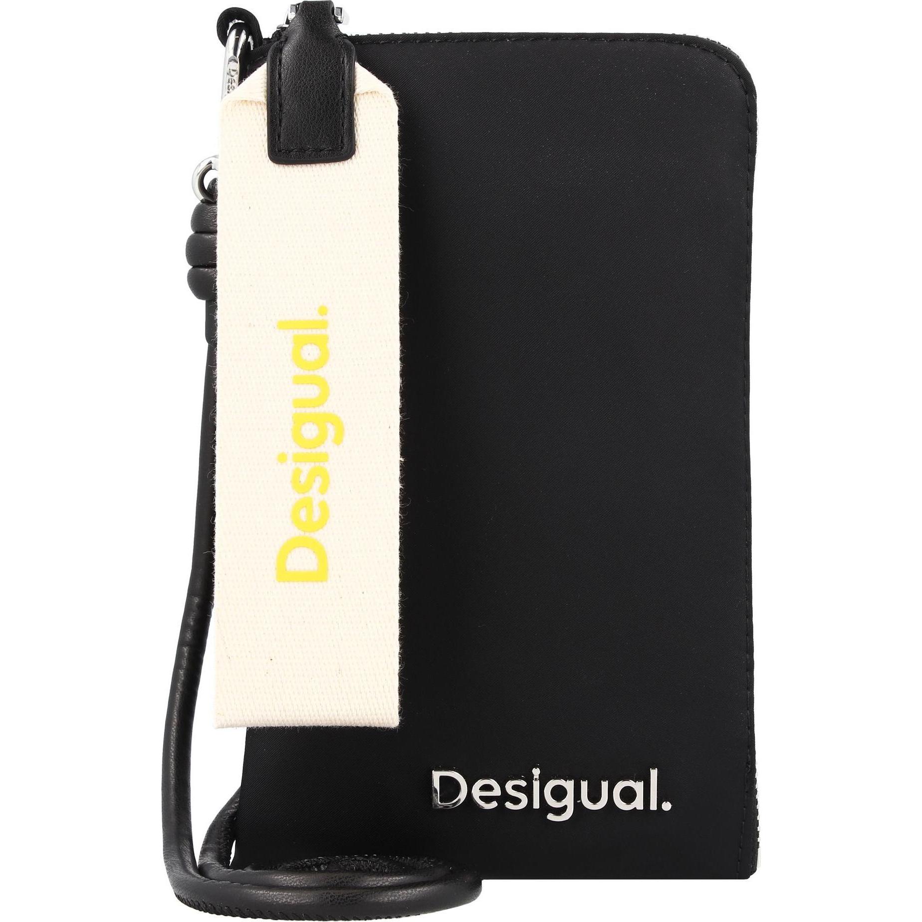 Desigual, Handtasche, Priori Handytasche 11.5 cm, Schwarz