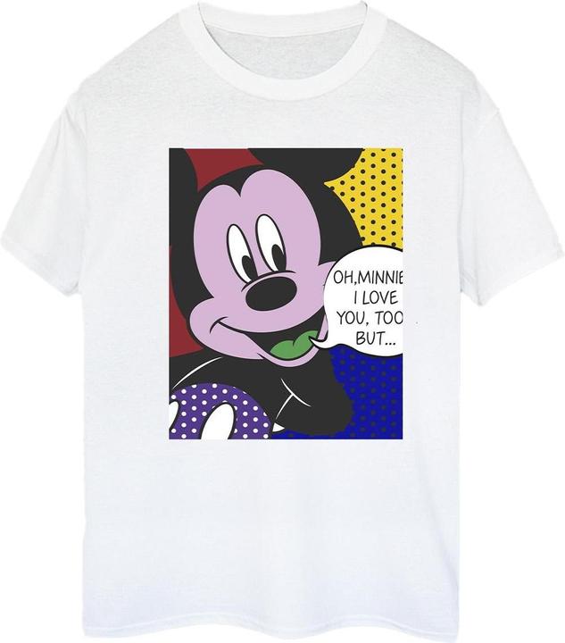 Immagine prodotto Disney Mickey Mouse Oh Minnie Pop Art Maglietta Ampia Donna (L)