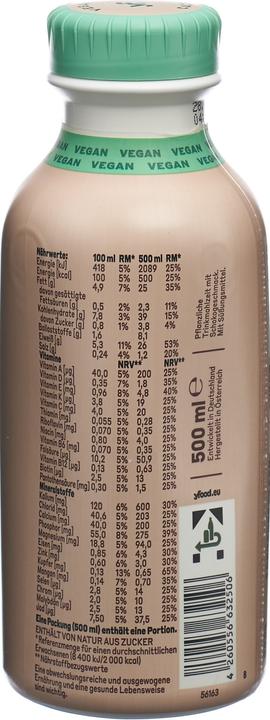 Produktbild YFood Vegane Choco (Schokolade, 6 x)