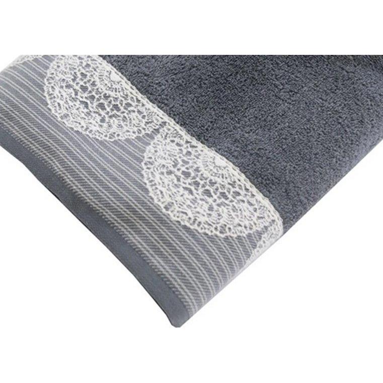 Thumbnail - Domoletti, Frotteewäsche, TOWEL 30X50 LIMAS ANTHRACITE