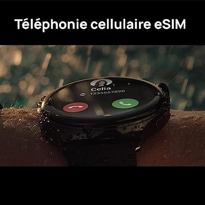 Productafbeelding Huawei Smartwatch met ECG-analyse, gezondheidsmonitoring, eSIM, dubbele batterijmodi, compatibel met