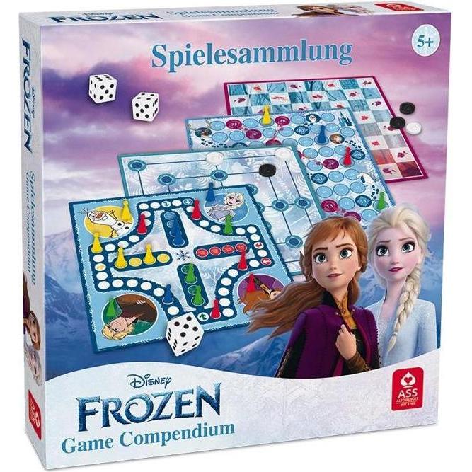 ASS Altenburg Disney Die Eiskönigin - Spielesammlung, für 2-4 Spieler, ab 5 Jahren (DE-Ausgabe) (Deutsch)
