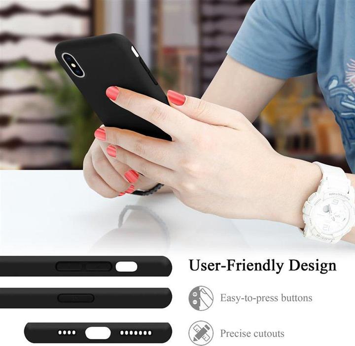 Immagine prodotto Cadorabo Copertura della cassa del silicone liquido TPU (Apple iPhone XS Max)