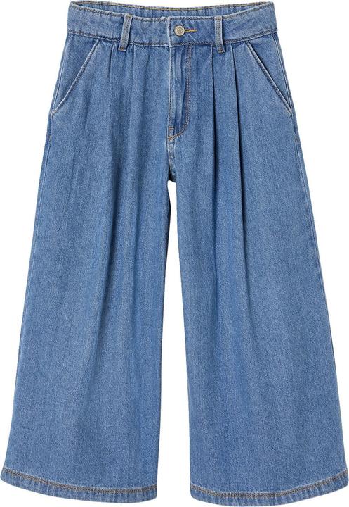 Immagine prodotto Vertbaudet Weite Mädchen Jeans mit Bundfalten, Bundweite verstellbar (104)