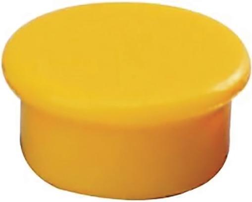 Produktbild Dahle 95524, Tafelmagnet, Gelb, 24 mm, 24 mm, 7 mm, 10 Stück(e) (10 x)