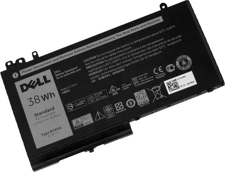 Produktbild Dell Battery 3-Cell 38WHr Li-Ion (3 Zellen, 4100 mAh)