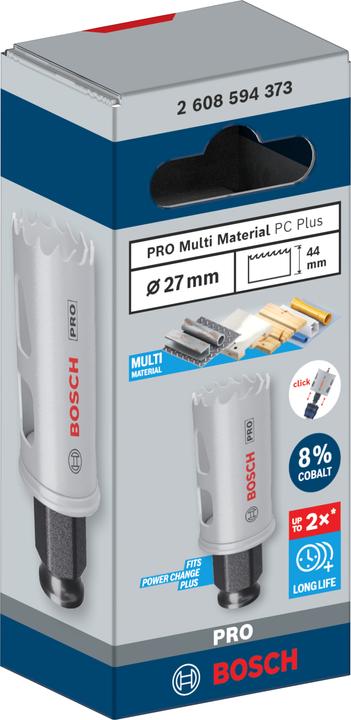 Immagine prodotto Bosch Professional Zubehör Sega a tazza PRO Multi Material PC Plus, 27 mm (27 millimetri)