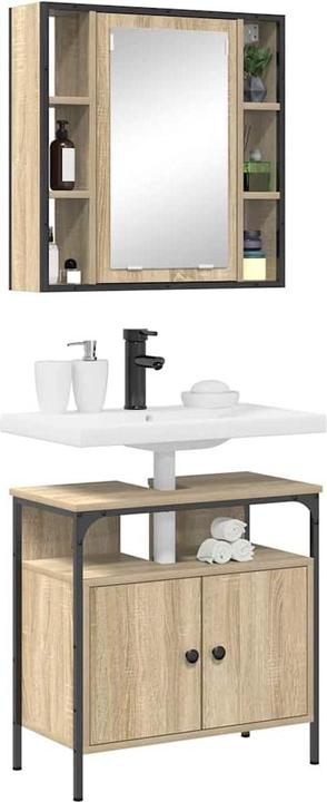 Produktbild vidaXL Badezimmerschrank Set