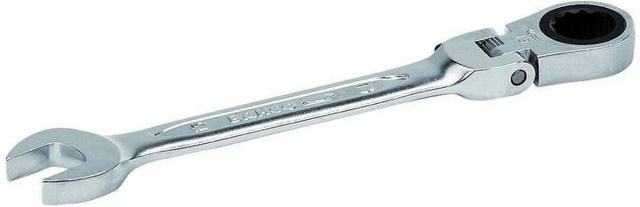 Produktbild Bahco 10-mm-Knarren-Ring-Maulschlüssel mit Gelenkkopf, verchromt, 136 mm (21 mm)