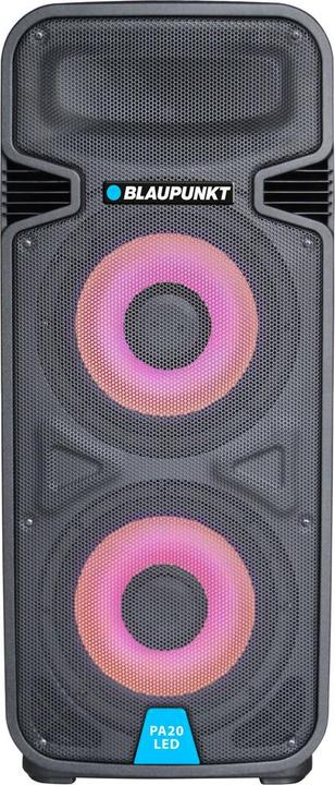 Actual product image Blaupunkt PA20LED Portable Speaker Stereo Portable Speaker (3.50 h, Rechargeable battery operated)