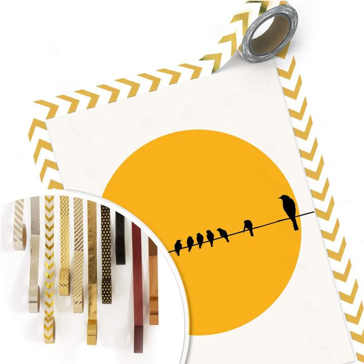 Image du produit Trenddeko Famille Vogel (50 x 60 cm)