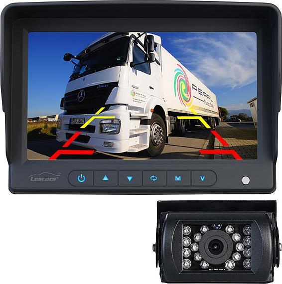 Actual product image Lescars Rear view camera for truck