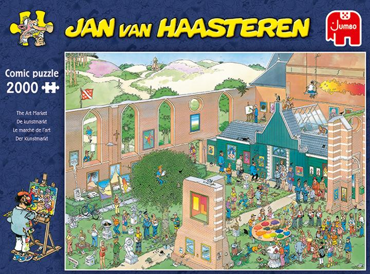 Actual product image Jumbo JvH De Art Market (2000) (2000 pieces)