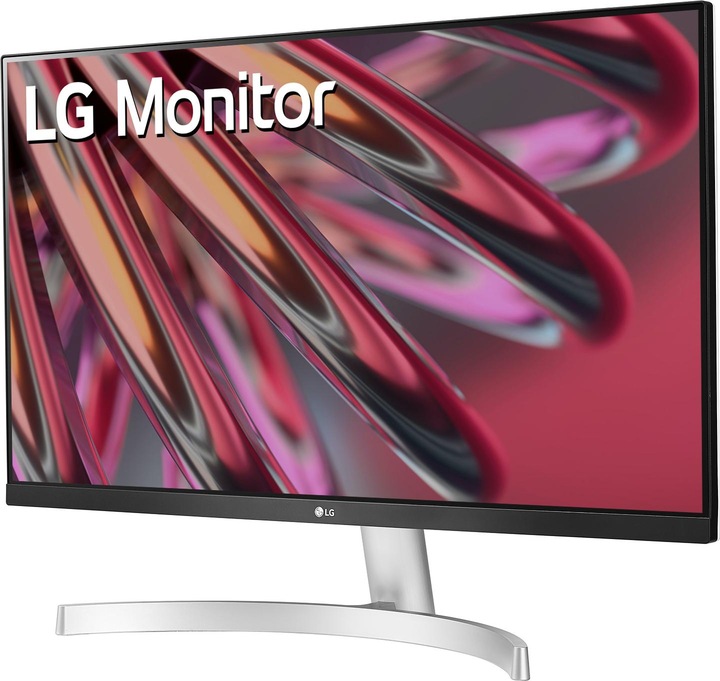 Produktbild LG 27MK60MP-W Full HD 27' IPS 75Hz Silver Monitor (1920 x 1080 Pixel, 27")