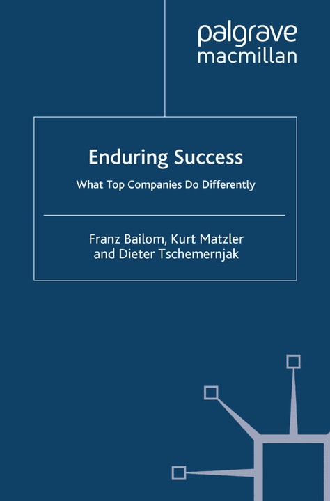 Immagine prodotto Enduring Success (Olandese, Kurt Matzler, Dieter Tschemernjak, Franz Bailom, 2007)