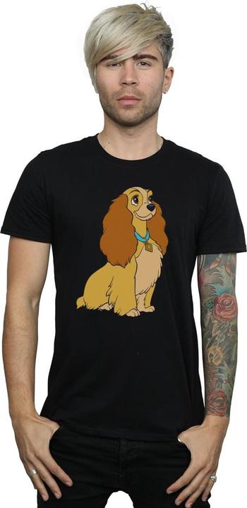 Immagine prodotto Disney Lady And The Tramp Lady Spaghetti Heart Maglietta Uomo (4XL)