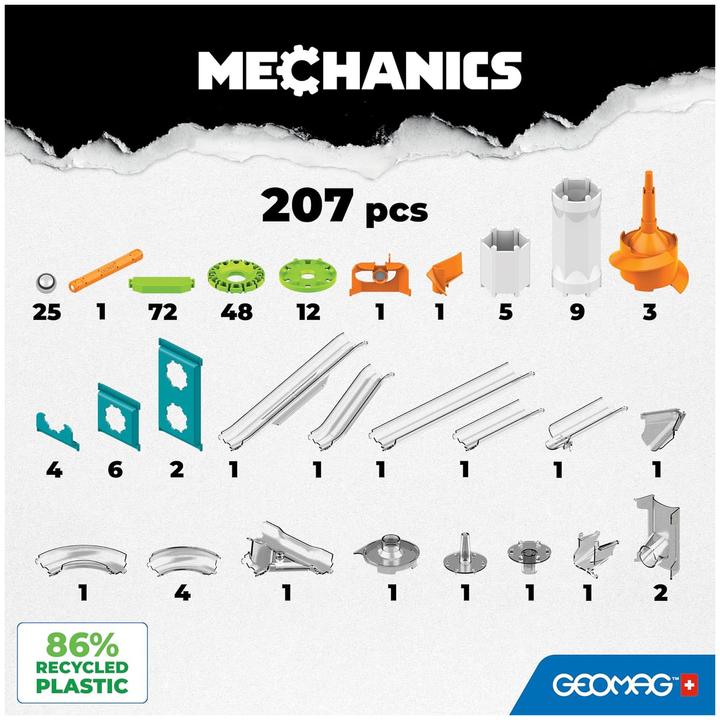 Actual product image Geomag Mechanics Gravity RE Elev Circuit