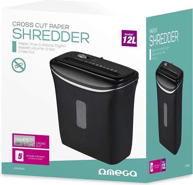 Produktbild Omega ONP506C P-4 shredder (Streifenschnitt)