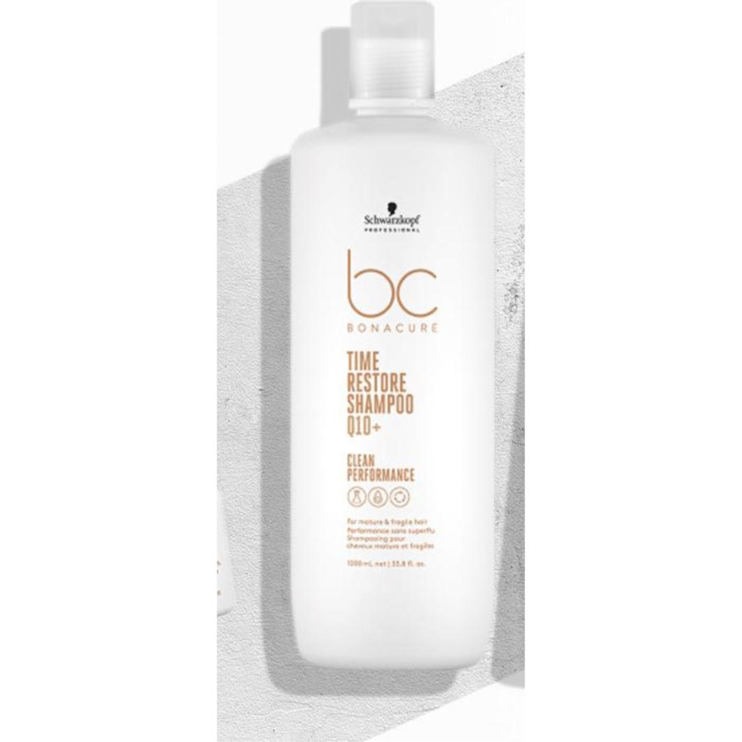 Thumbnail - Schwarzkopf, Shampoo, BC Time Restore - Shampoo (1000 ml, Flüssiges Shampoo)