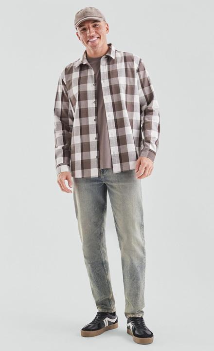 Immagine prodotto s.Oliver Hemd Regular Fit: Kariertes Flanellhemd (L)